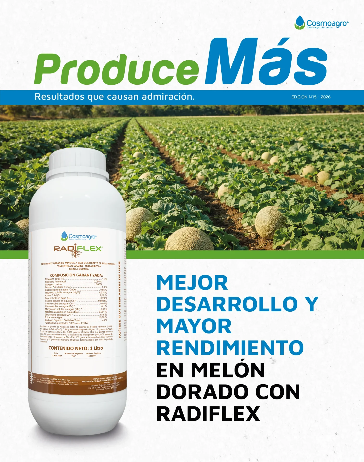 BOLETÍN PRODUCE MAS 15 BOLETÍN COSMONEWS 10